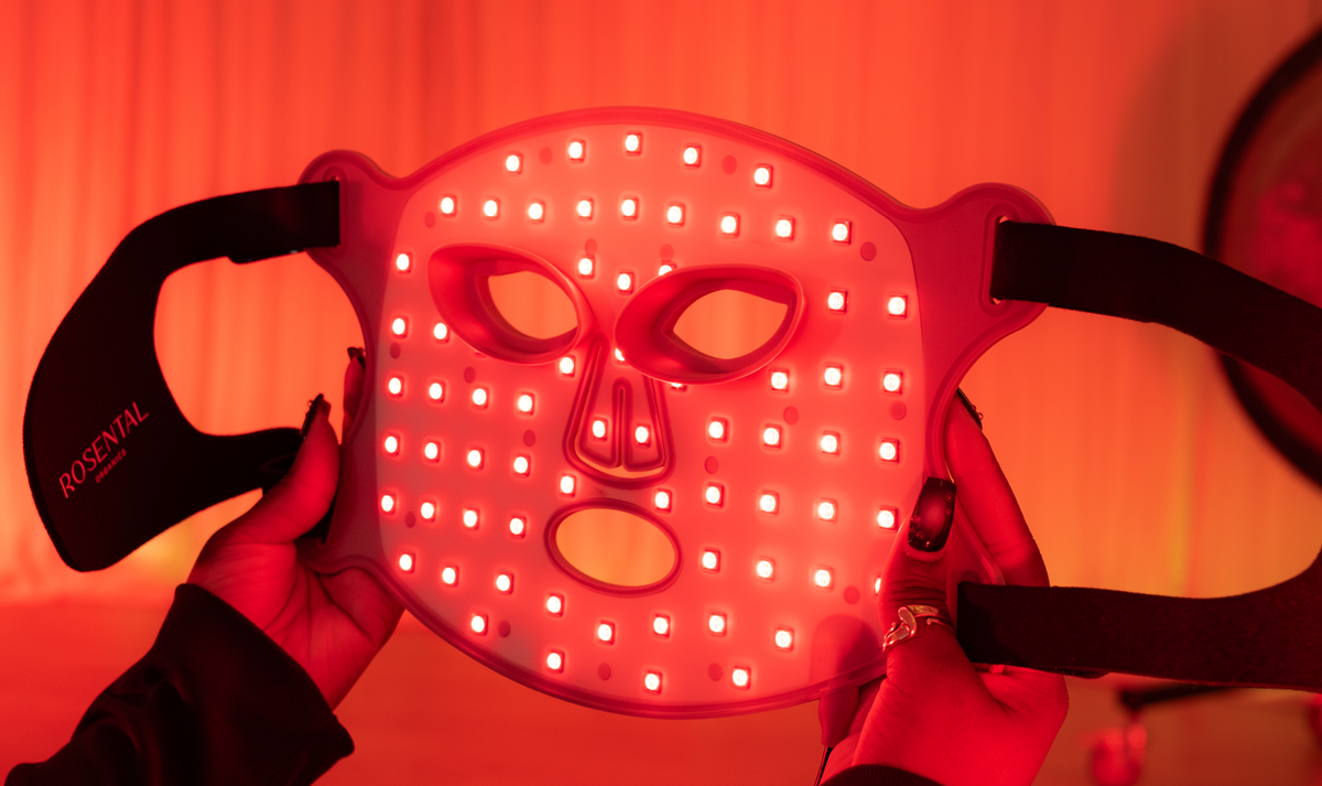 Face Yoga trifft Rotlicht: aktivieren, entspannen, strahlen