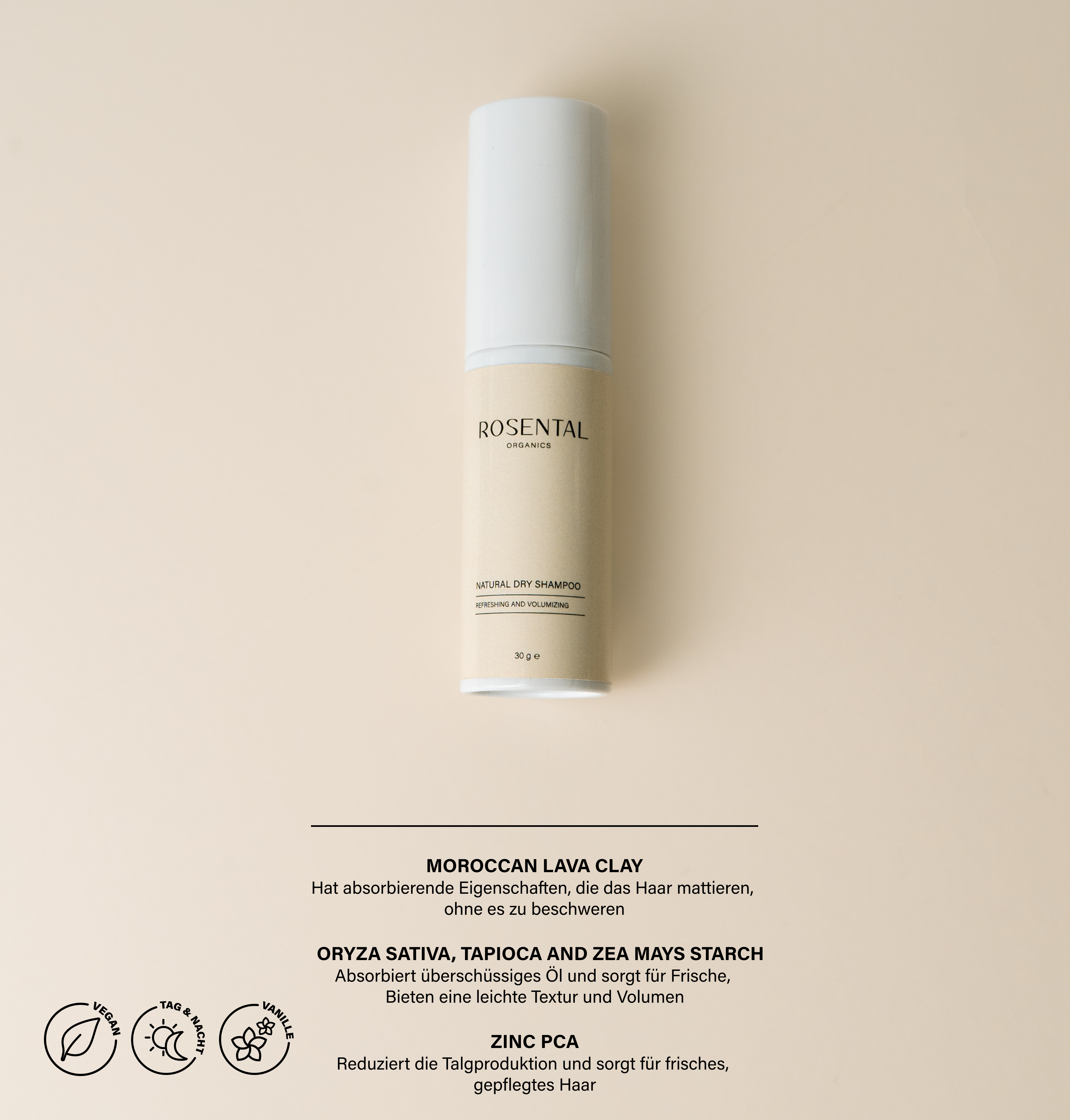 Natural Dry Shampoo | Refreshing and volumizing