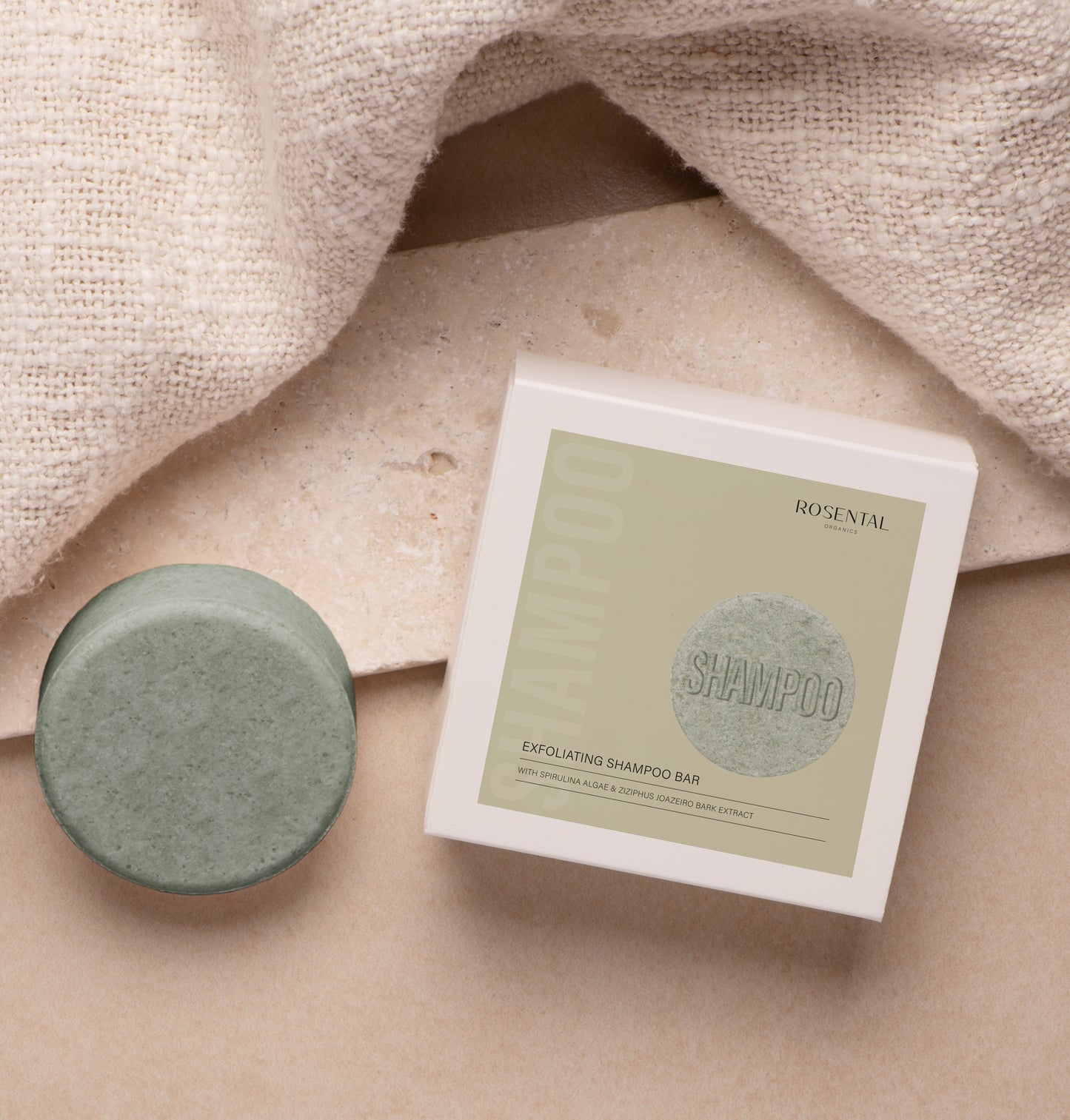 Exfoliating Shampoo Bar | with Spirulina Algae