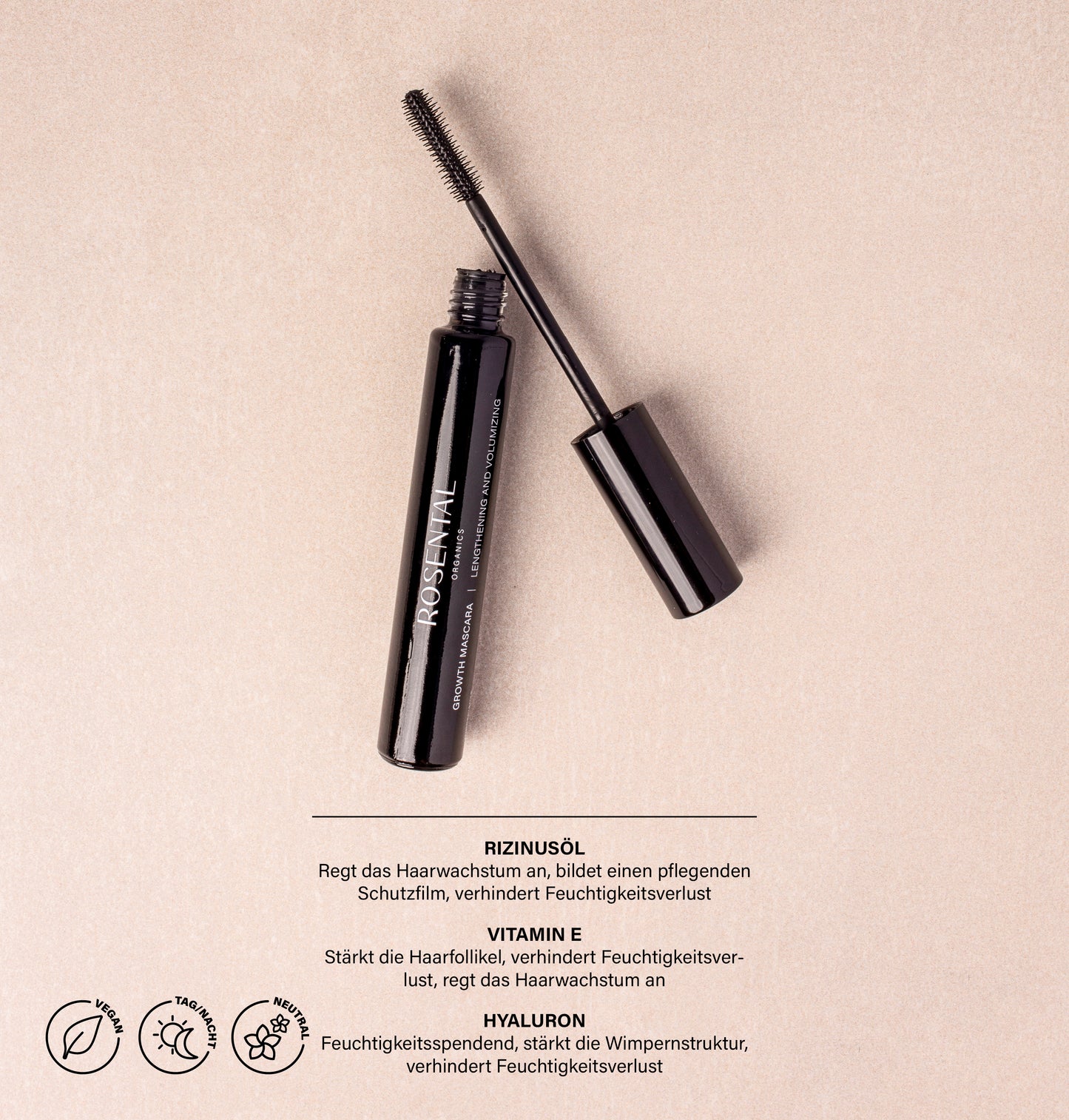 Growth Mascara | Lengthening and Volumizing