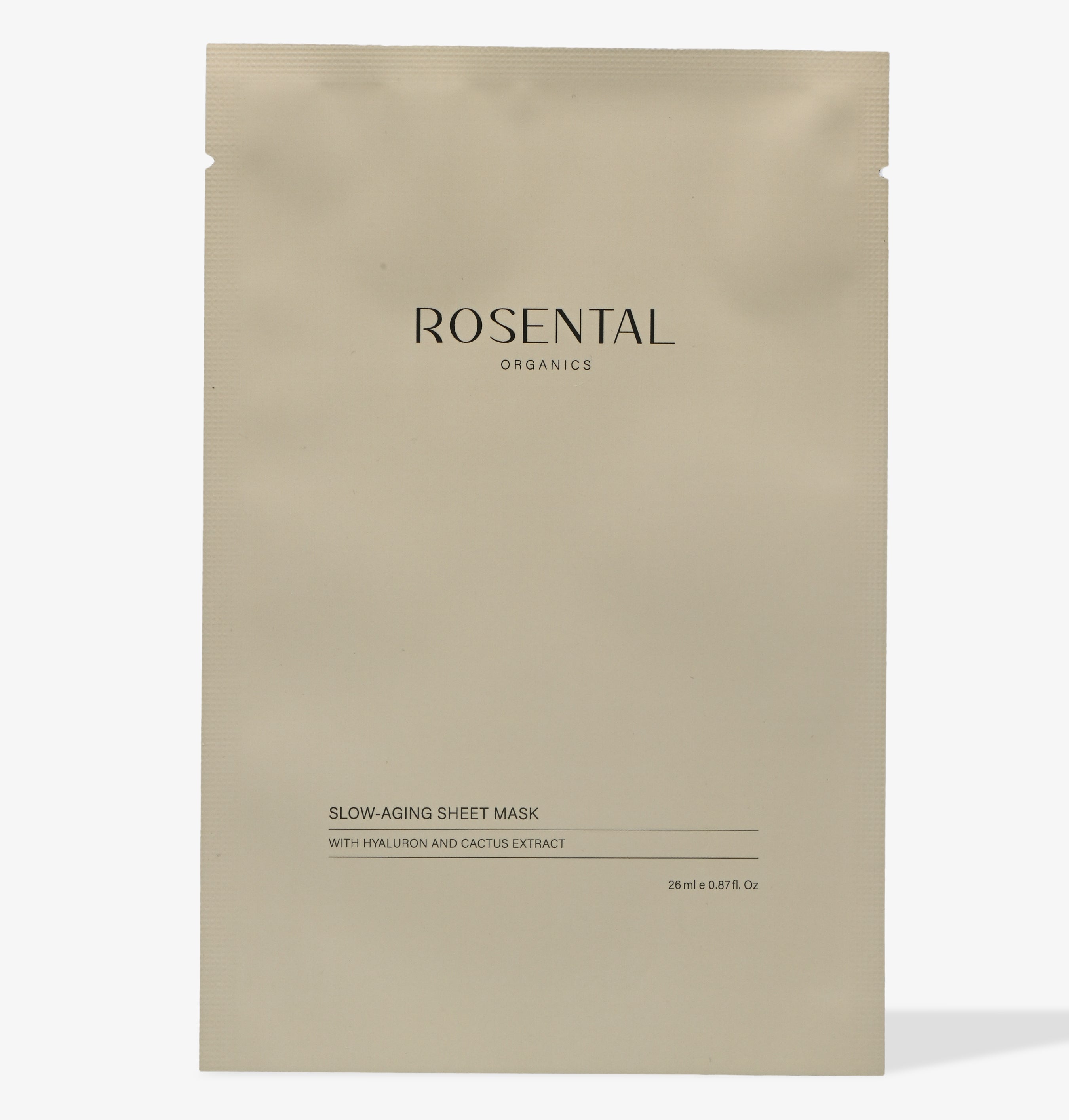 Slow-Aging Sheet Mask | with Hyaluron – Rosental