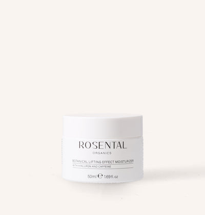 Rosental Organics Botanical Lifting Effect Moisturizer 50 ml im weißen Tiegel mit Hyaluron und Koffein
