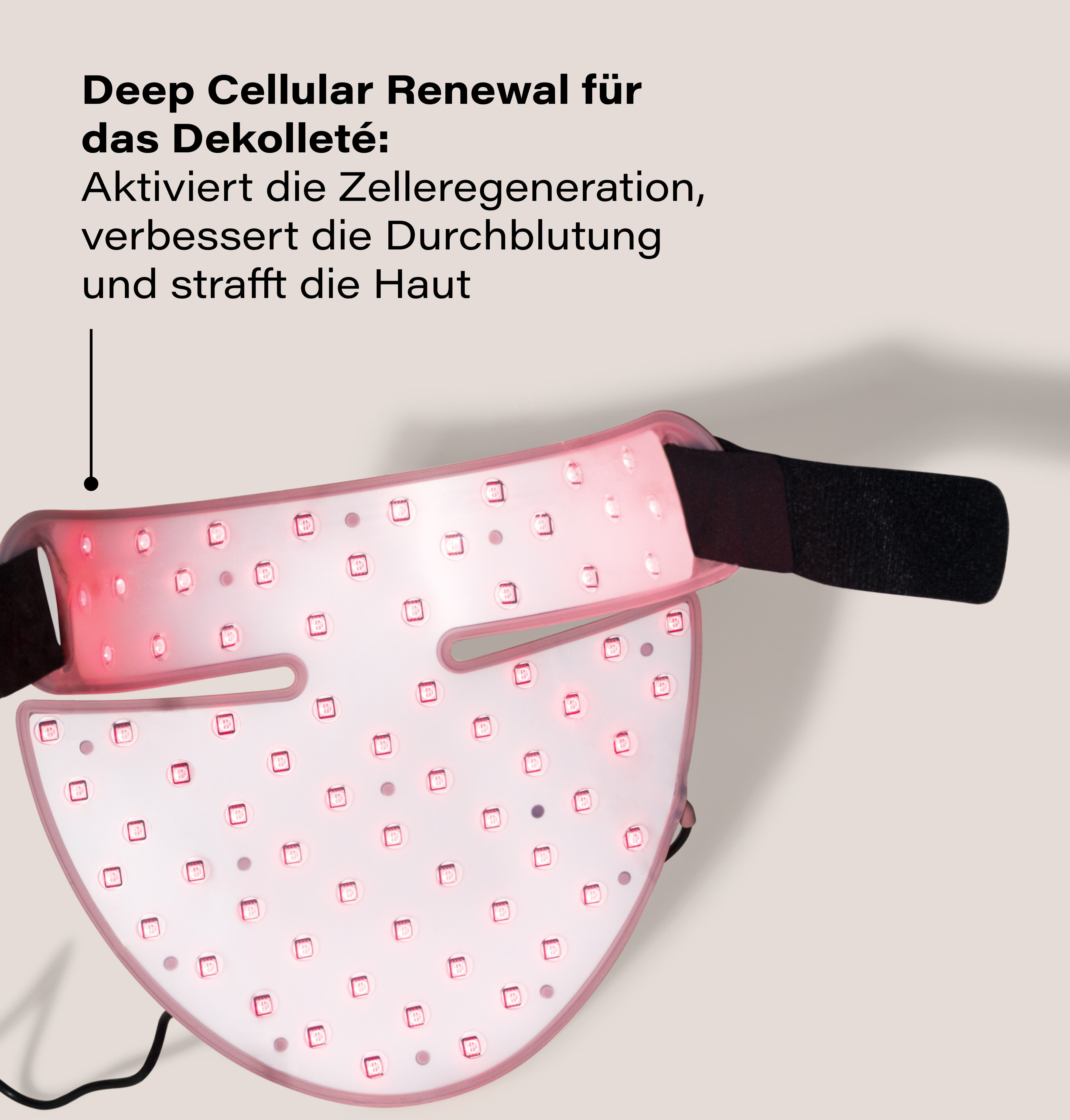 LED Décolleté Mask