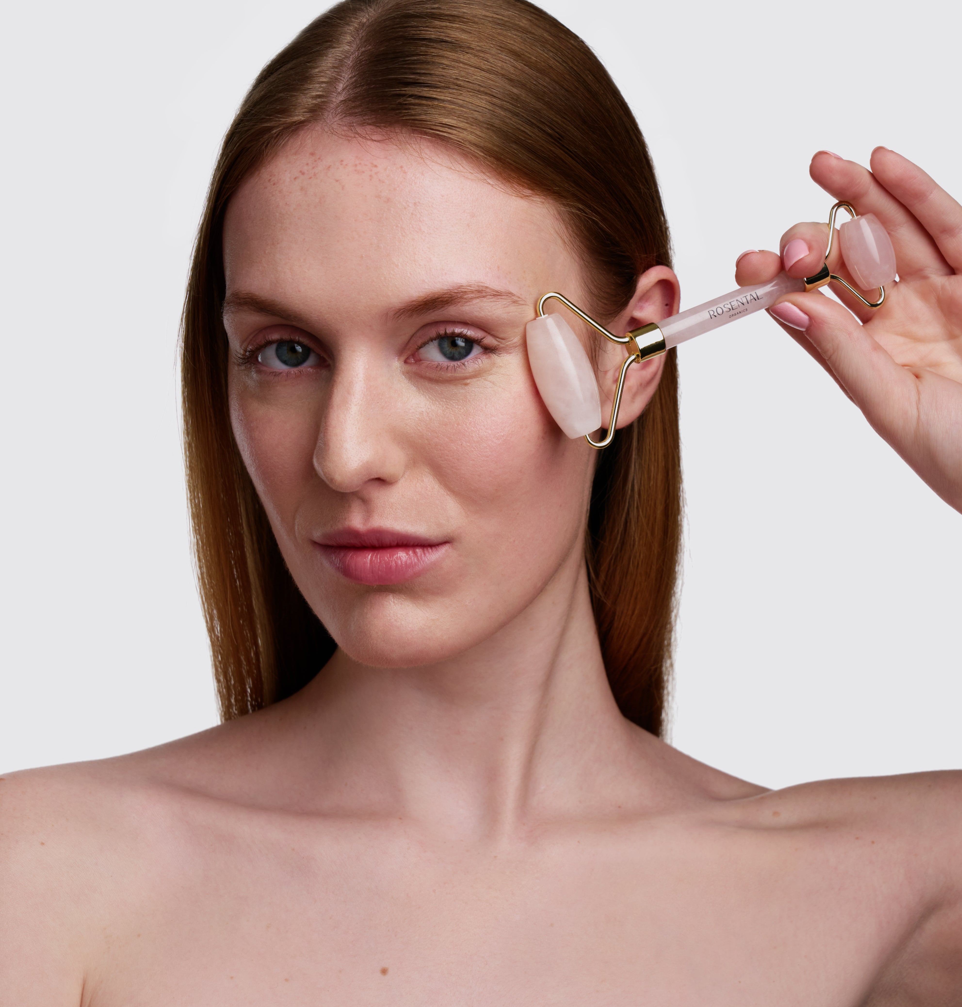 Rose Quartz Roller – Natural Beauty Tool