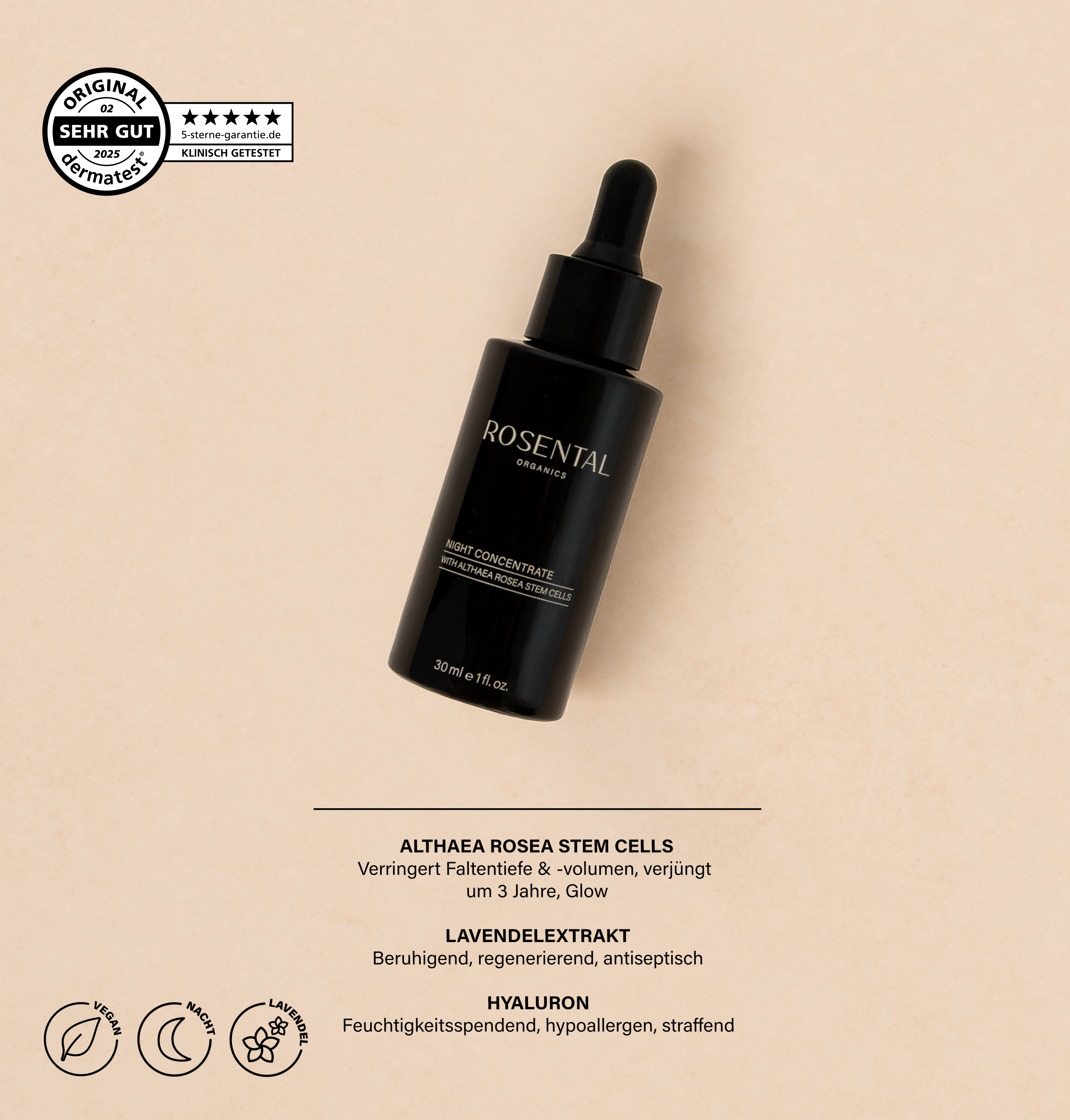 Night Concentrate | with Rosea Stem Cells