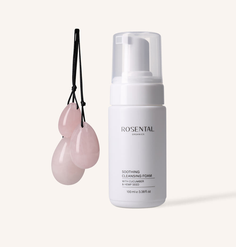 Yoni Egg 3er & Cleanse Set | Set of 3 Natural Tools
