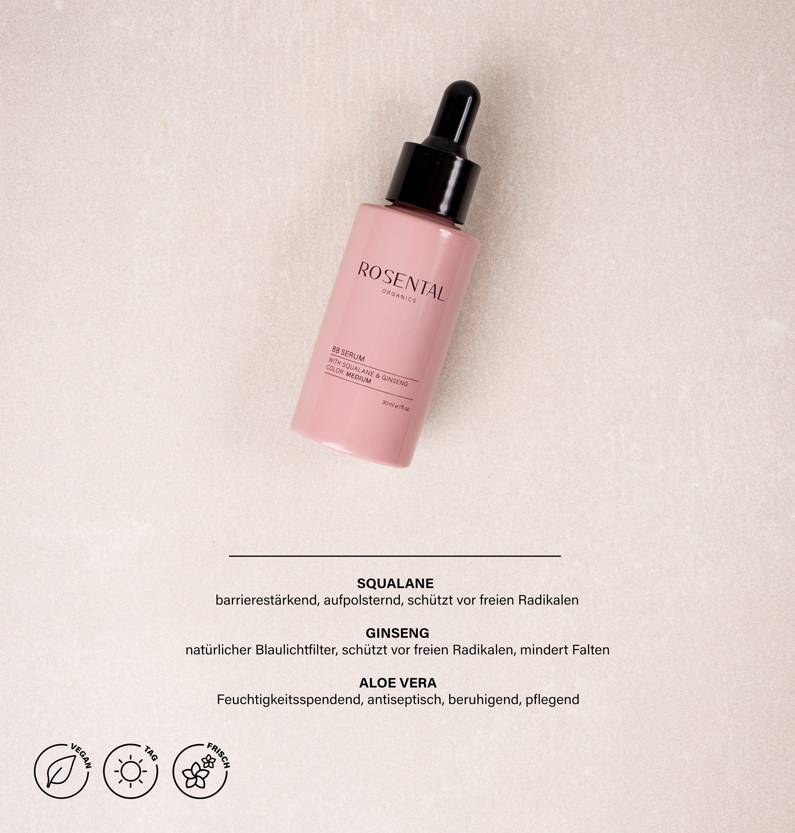 BB Serum | with Ginseng &amp; Squalane