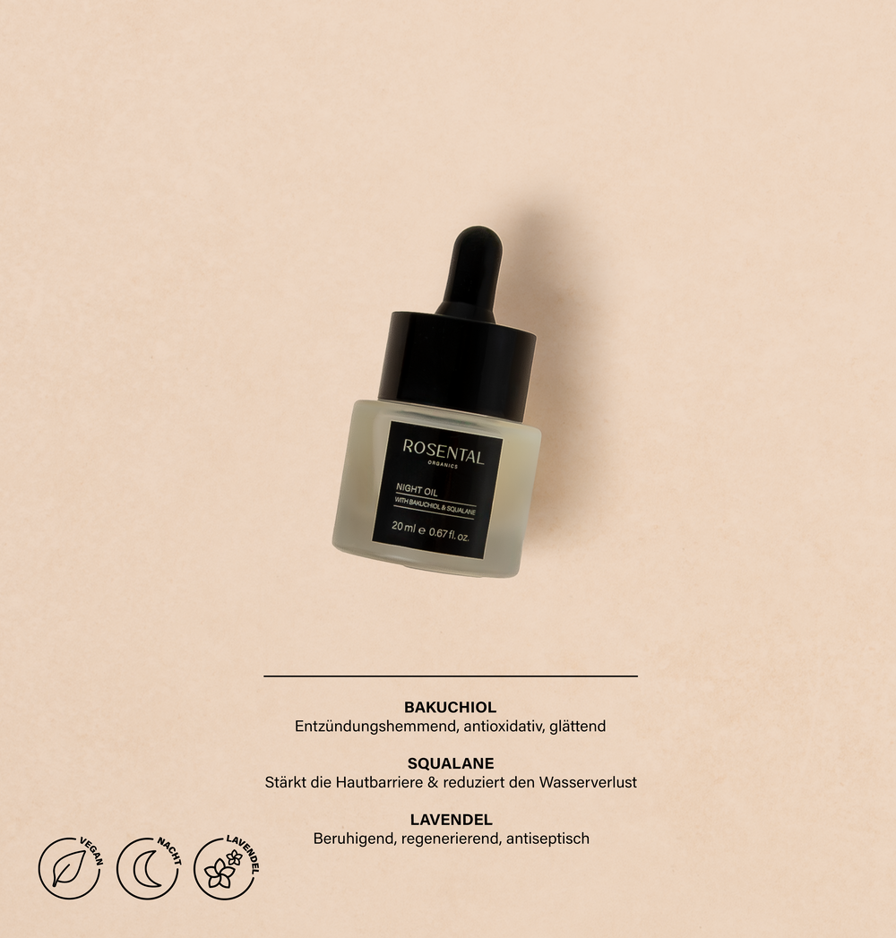 Night Oil | with Bakuchiol &amp; Squalane