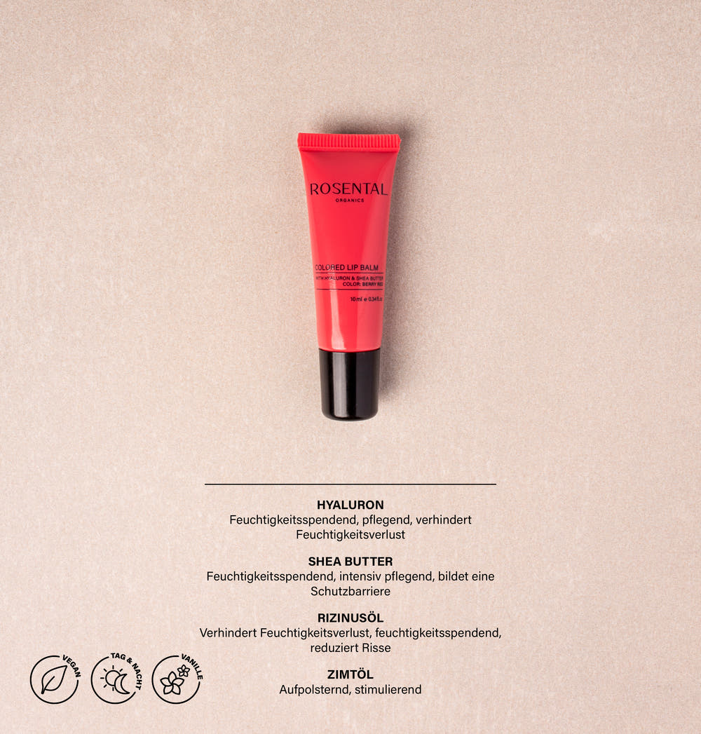 Colored Lip Balm | Berry Red