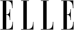 Das Logo von Elle in schwarzer Schrift auf weißem Hintergrund.