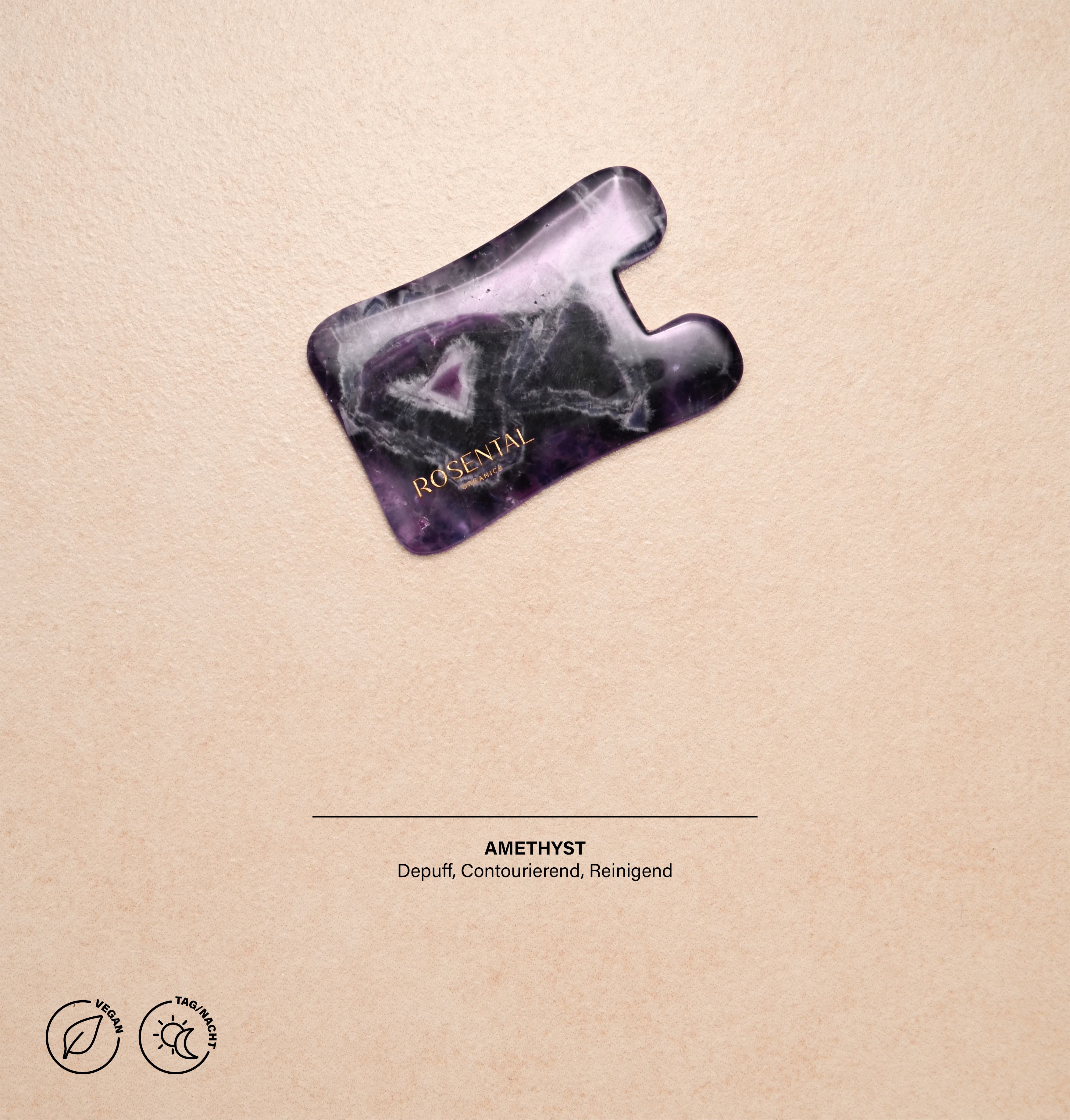 Amethyst Gua Sha | Natural Beauty Tool