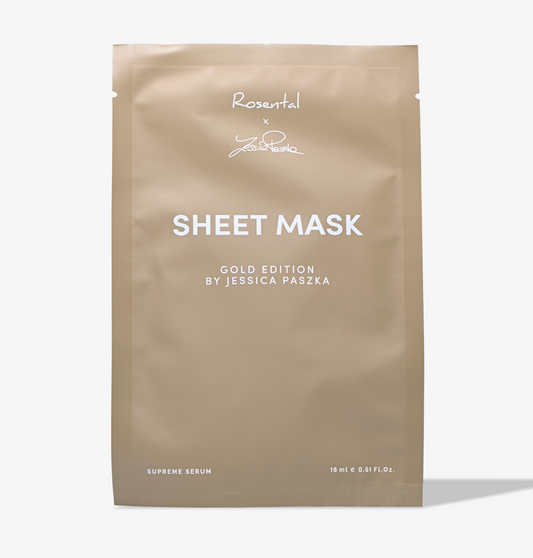 4er Sheet Mask | Gold Edition by Jessica Paszka