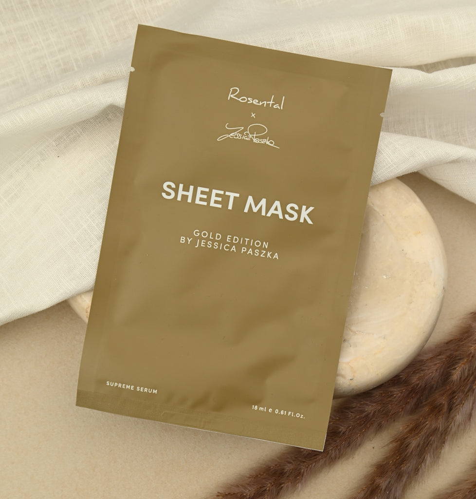 4er Sheet Mask | Gold Edition by Jessica Paszka